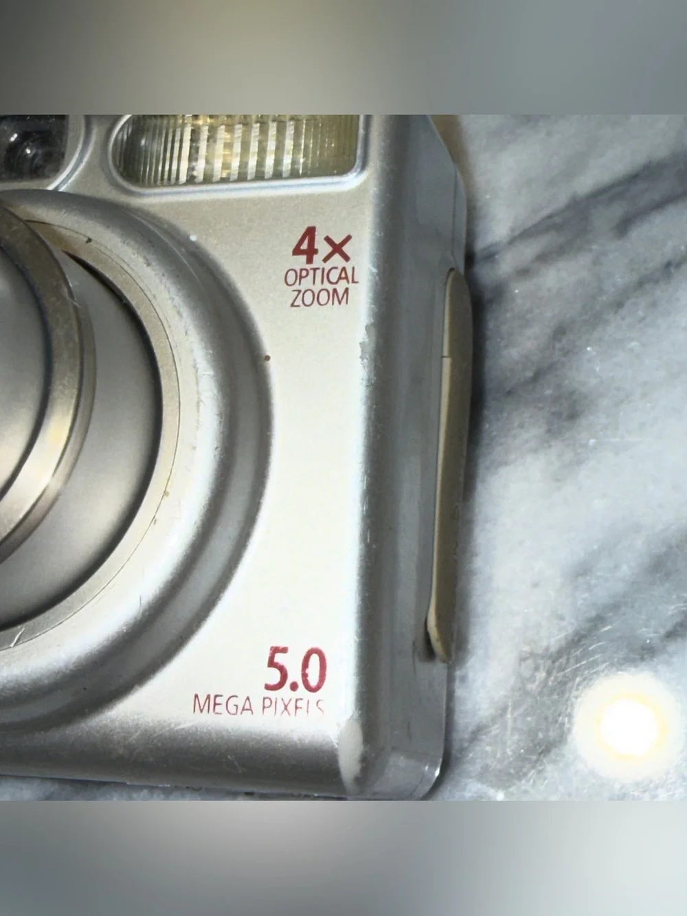 Canon PowerShot A530 5.0MP Digital Camera Silver | TESTED WORKING NICE